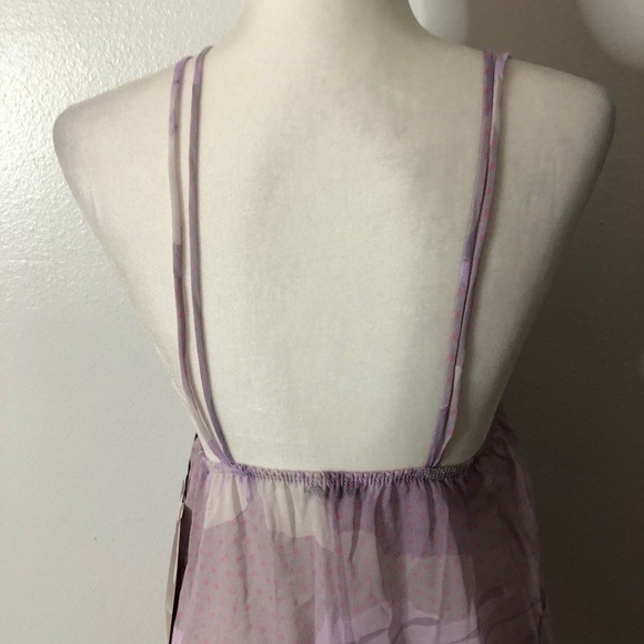 Diane von Furstenberg Vintage NWT Deadstock 2 Piece Lingerie Night Set - Picture 11 of 12